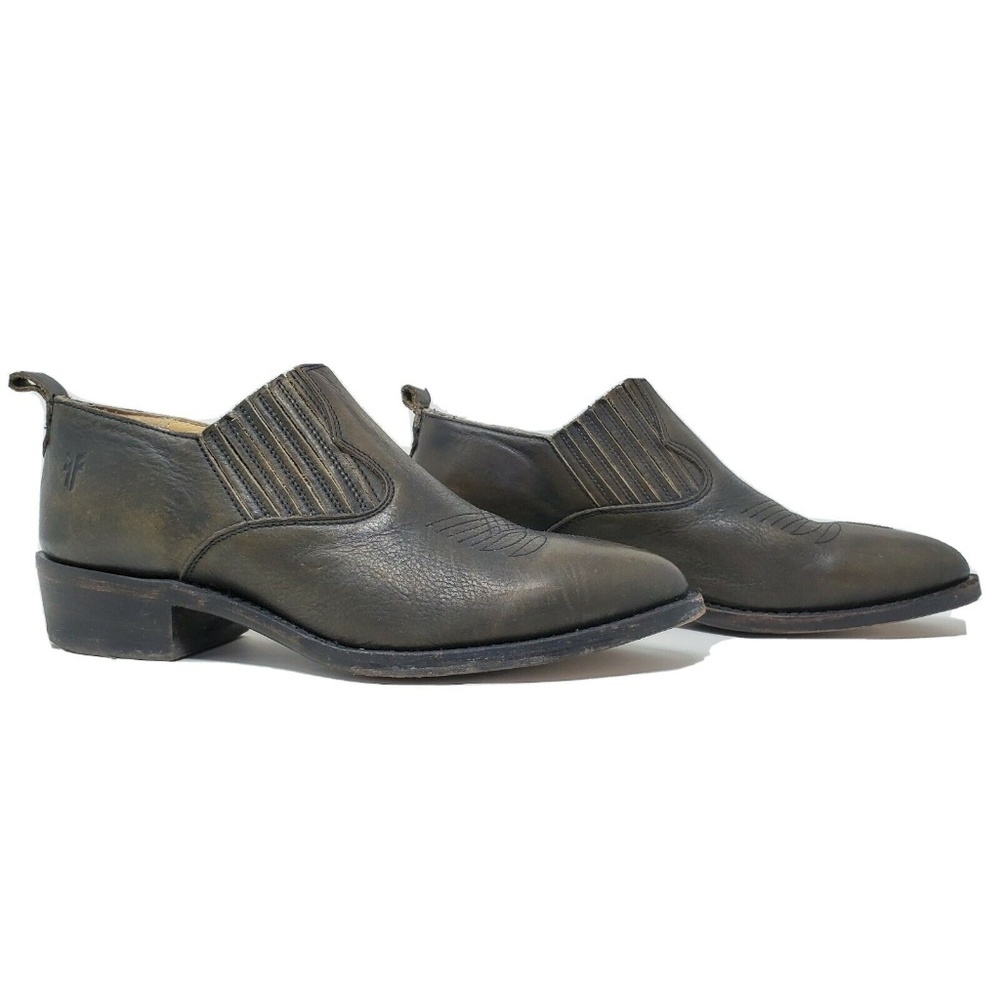 Frye Womens Billy Shootie Ankle Boots